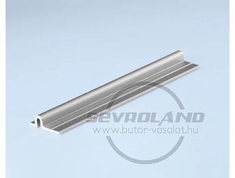 Sevroll Micra alsó-felső sín kisméretű tolóajtókhoz, ezüst színben