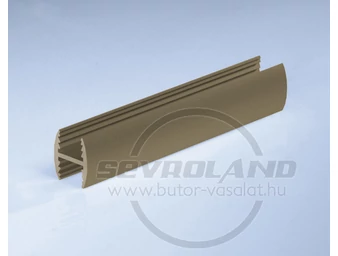 Sevroll H 10mm osztó profil 3m pezsgő