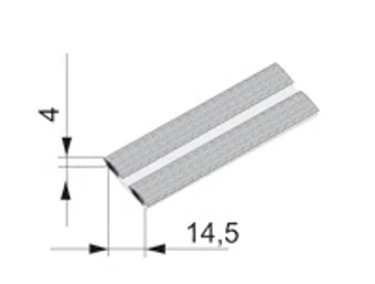 Sevroll rövid befűz. dupla kefe fm