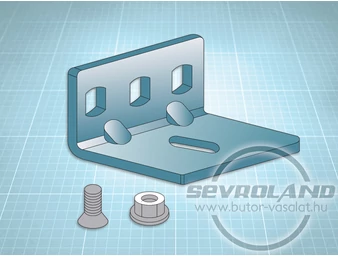 Terno sínrögzítő csavarral