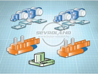 Terno Staffa Normale 40 kg görgőszett