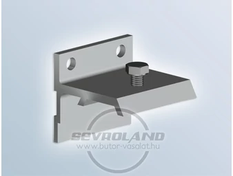 Herkules 45 mm sínrögzítő elem falra