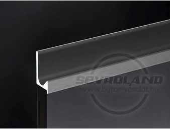 ZOBAL UKW-5 inox fogó profil - ajtóélbe marva