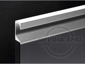 ZOBAL UKW-7 ezüst fogó profil - ajtóélbe marva