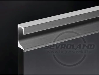 ZOBAL UKW-7 inox fogó profil - ajtóélbe marva