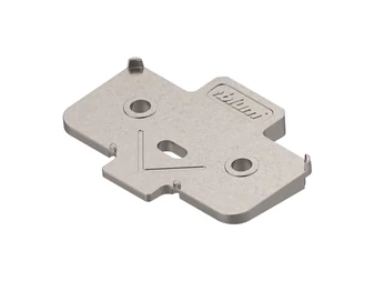 BLUM keresztalakú szögbenálló ék. +5° csavaros cink. távolság 0.8 mm
