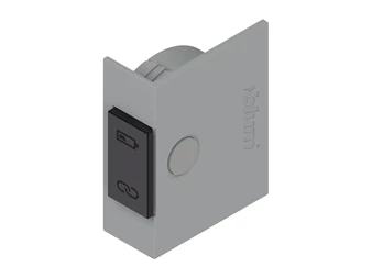 BLUM SERVO-DRIVE kapcsoló AVENTOS-hoz, szimmetrikus, műanyag, világosszürke