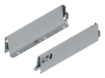 BLUM TANDEMBOX antaro káva 378M, 350, acélszürke