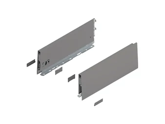 BLUM MERIVOBOX káva magasság K, NL 350 mm, indiumszürke-matt
