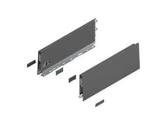 BLUM MERIVOBOX káva magasság K, NL 350 mm, orionszürke-matt