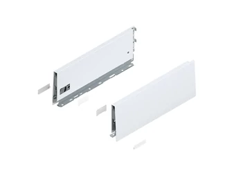 BLUM MERIVOBOX káva magasság K, NL 350 mm, selyemfehér-matt