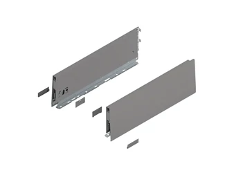 BLUM MERIVOBOX káva magasság K, NL 400 mm, indiumszürke-matt