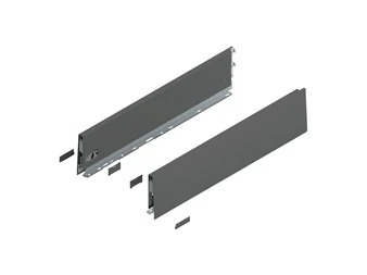 BLUM MERIVOBOX káva magasság K, NL 550 mm, orionszürke-matt