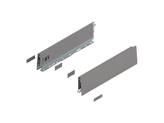 BLUM MERIVOBOX káva magasság M, NL 350 mm, indiumszürke-matt