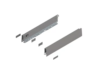 BLUM MERIVOBOX káva N, NL 400, indiumszürke-matt