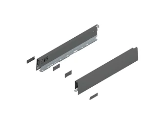 BLUM MERIVOBOX káva magasság N, NL 400 mm, orionszürke-matt