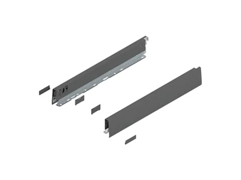 BLUM MERIVOBOX káva magasság N, NL 450 mm, orionszürke-matt