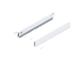 BLUM MERIVOBOX káva, magasság N, NL 550 mm, selyemfehér-matt