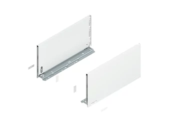 BLUM LEGRABOX pure káva F, 450 mm, selyemfehér matt