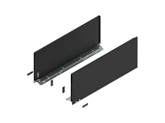 BLUM LEGRABOX pure káva F, 600 mm, karbonfekete matt