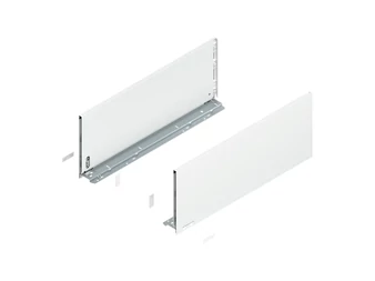 BLUM LEGRABOX pure káva F, 600 mm, selyemfehér matt