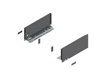 BLUM LEGRABOX pure káva K, 300 mm, orionszürke matt