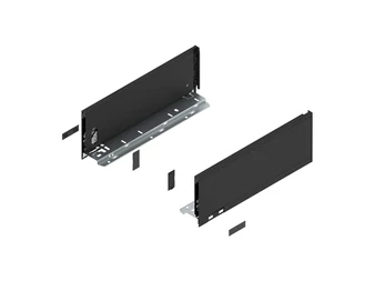 BLUM LEGRABOX pure káva K, 350 mm, karbonfekete matt