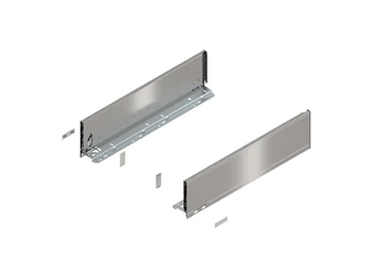 BLUM LEGRABOX pure káva K, 500, INOX (ujjlenyomatálló)