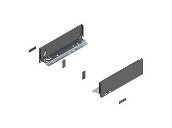 BLUM LEGRABOX pure káva M, 300 mm, orionszürke-matt
