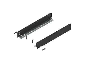 BLUM LEGRABOX pure káva M, 600, karbonfekete-matt
