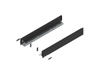 BLUM LEGRABOX pure káva M, 650, karbonfekete-matt