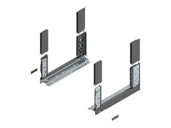 BLUM LEGRABOX free káva C, 350mm, orionszürke matt