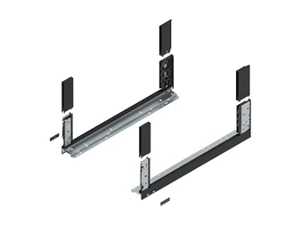 BLUM LEGRABOX free káva C, 600mm, karbonfekete matt