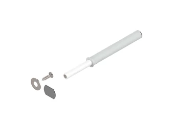 BLUM TIP-ON ajtókhoz 956A1004 hosszú változat mágnessel . selyemfehér