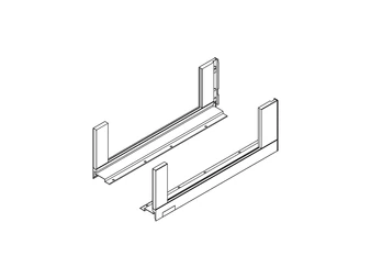 BLUM LEGRABOX free káva C, 400mm, orionszürke matt