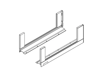 BLUM LEGRABOX free káva C, 600mm, karbonfekete matt