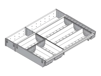BLUM ORGA-LINE evőeszköztartó, névleges hossz 500 mm, szélesség 1000-1099