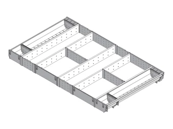 BLUM ORGA-LINE osztóelem korpusz szélesség 900 mm, névl. hossz 500 mm