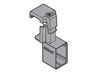 BLUM ORGA-LINE TANDEMBOX ANTARO keresztkorlát-tartó, műanyag szürke RAL9006