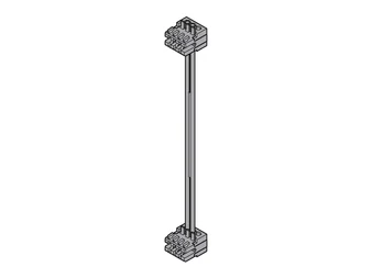BLUM SERVO-DRIVE szinkronizáló kábel, hossz 1200 mm, fehér műanyag