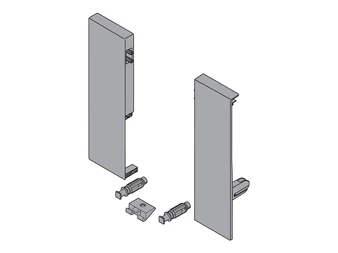 BLUM TANDEMBOX antaro előlaprögzítő D magasság, műanyag szürke RAL9006