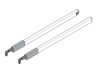 BLUM TANDEMBOX antaro hosszanti réling szett, NL 350, selyemfehér
