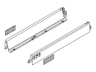 BLUM TANDEMBOX antaro, káva magasság N, 450mm, selyemfehér