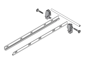 BLUM TANDEMBOX antaro oldalsó stabilizálás felülre építve, NL 500