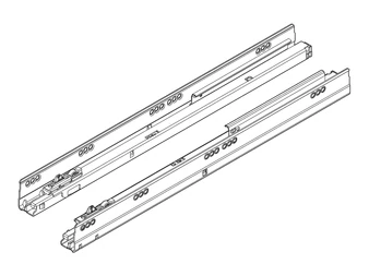 BLUM TANDEMBOX korpuszsín BLUMOTION-hoz M, NL600mm, 30kg