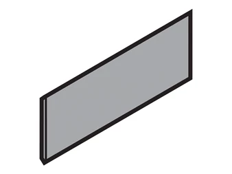 BLUM TANDEMBOX takarósapka "blum" logóval, műanyag selyemfehér