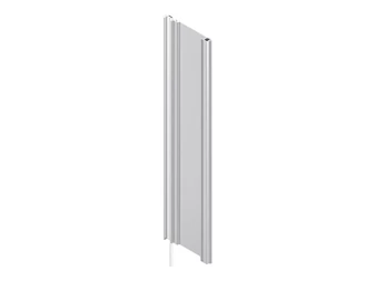 BLUM SERVO-DRIVE tartóprofil méretre vágva, szerelt kábelekkel, 700 mm, alu