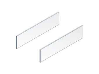 BLUM MERIVOBOX becsúsztatható oldalelem, NL 450 mm, átlátszó üveg