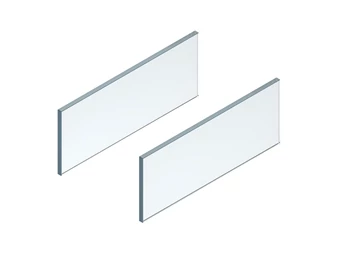 BLUM LEGRABOX free oldalelem, 450 mm, átlátszó üveg