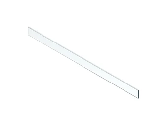 BLUM LEGRABOX betételem előre 1200 mm széles, 70 mm magas, átlátszó üveg